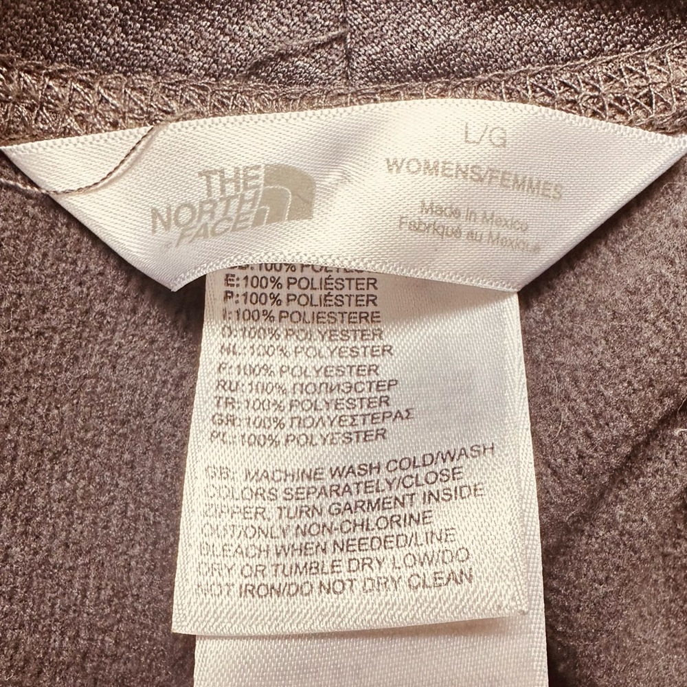 THE NORTH FACE gray crop knee length joggers size Large - Picture 4 of 5